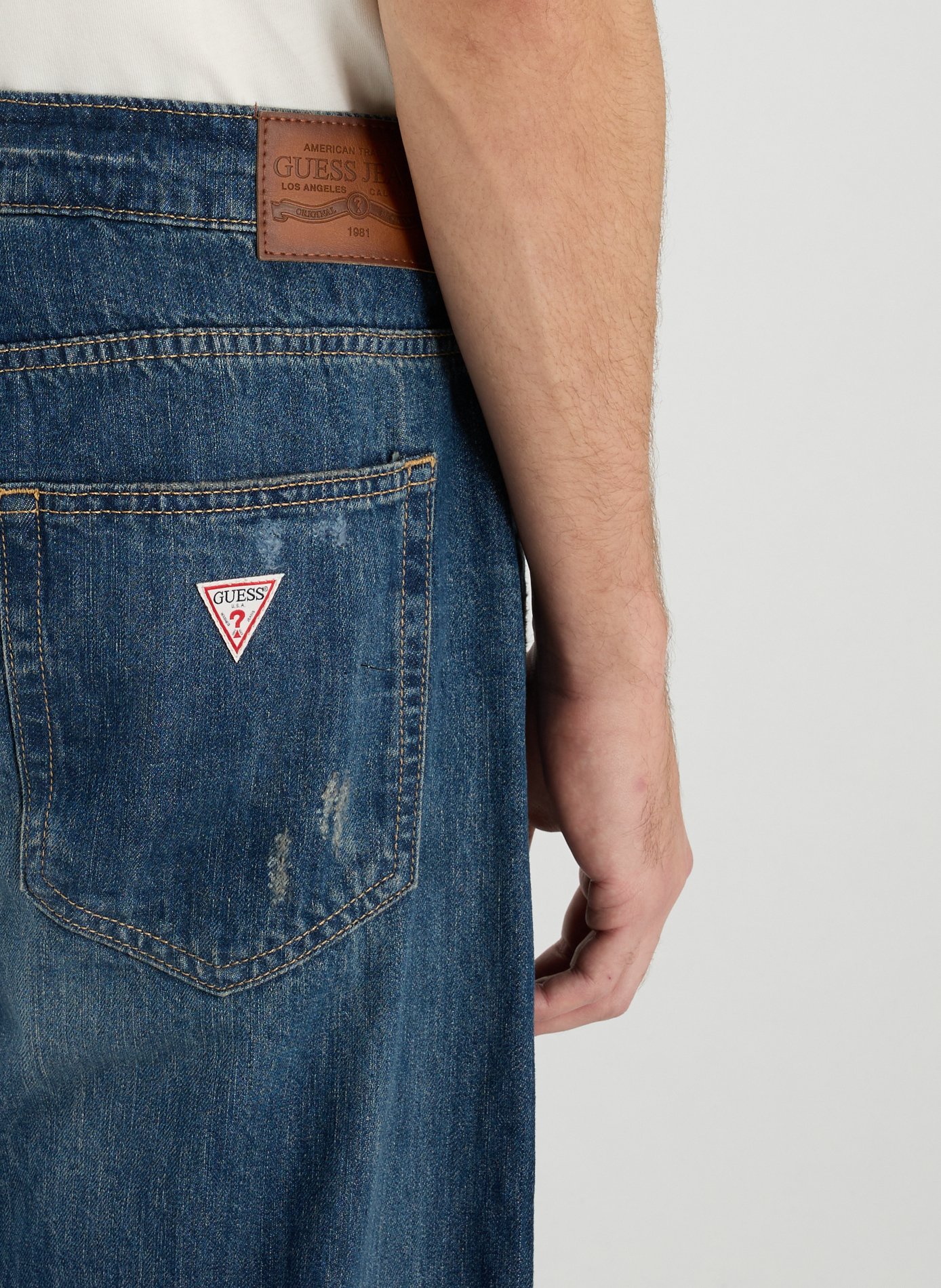 Jean G18 Relaxed GUESS Blue