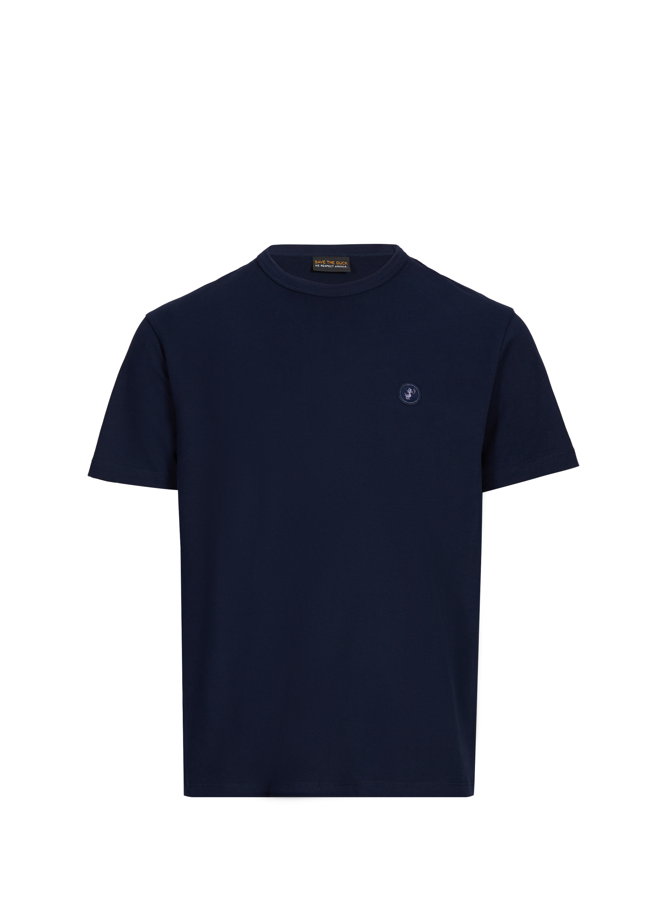 SAVE THE DUCK T-shirt en coton Bleu