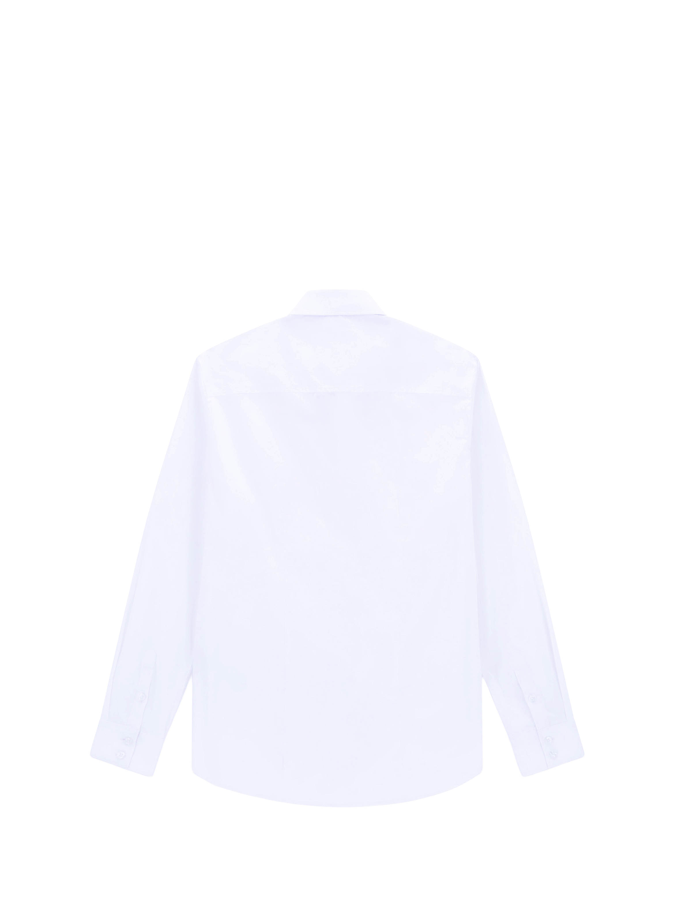 Straight cotton blend Shirt GUESS White