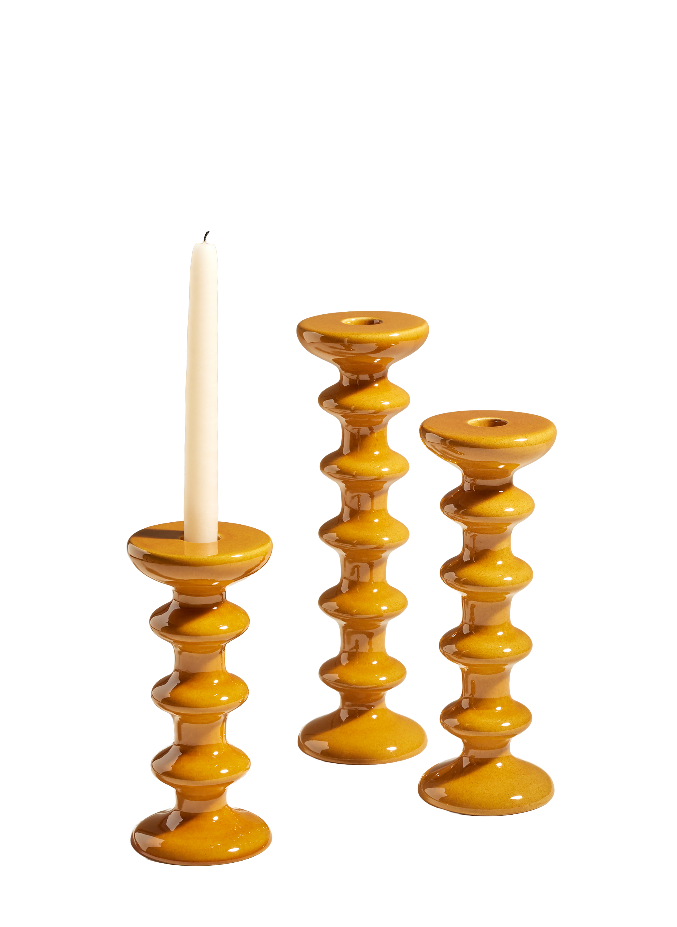 Bougeoir slave - moyen modèle MAISON SARAH LAVOINE Jaune