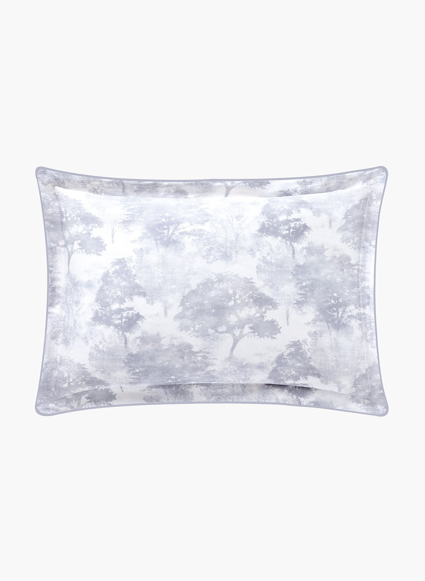 TAIE D'OREILLER Silence ANNE DE SOLENE Gris