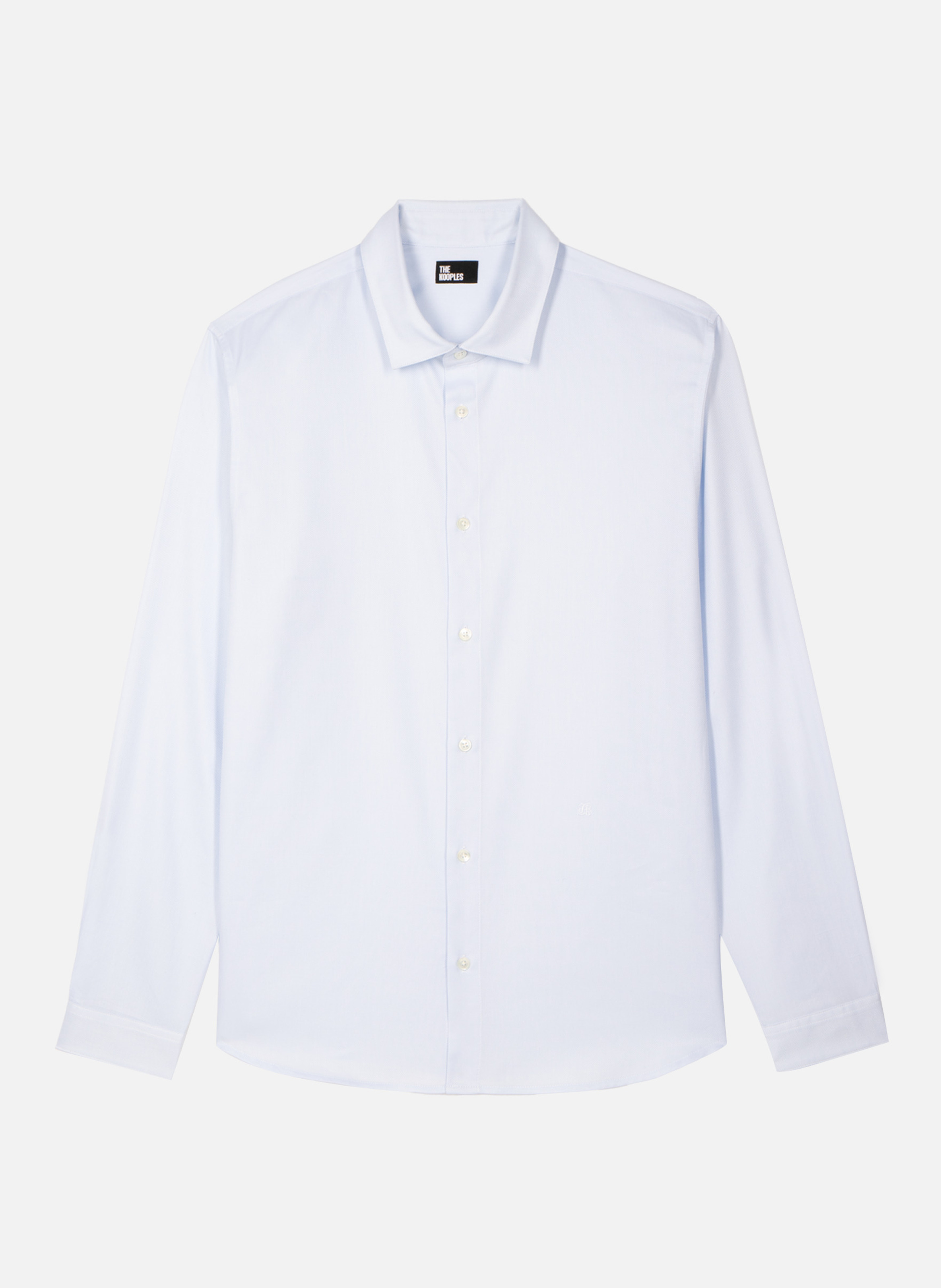 Chemise col italien THE KOOPLES Bleu