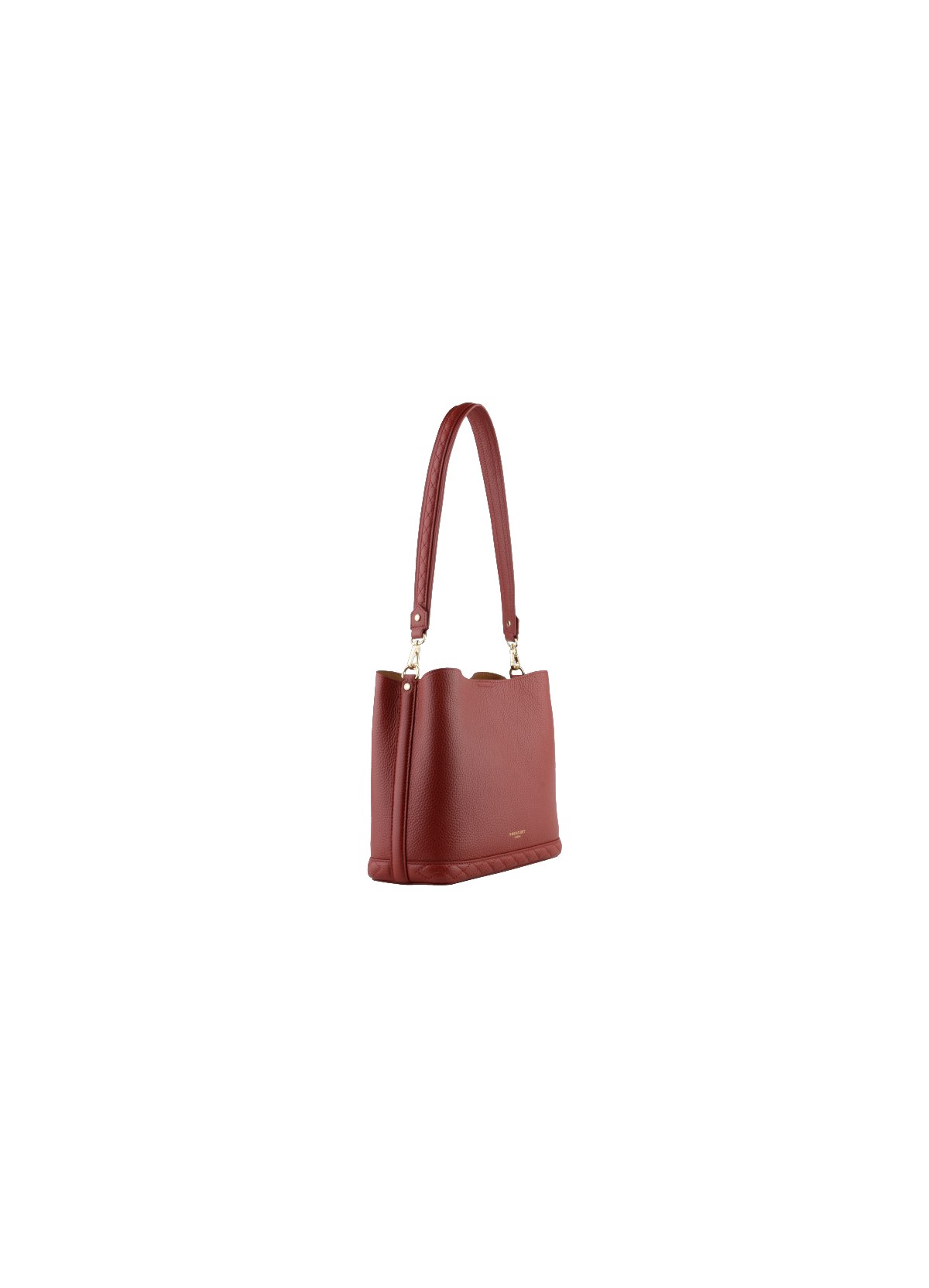 Manhattan | sac besace pm en cuir de vachette POURCHET Rouge