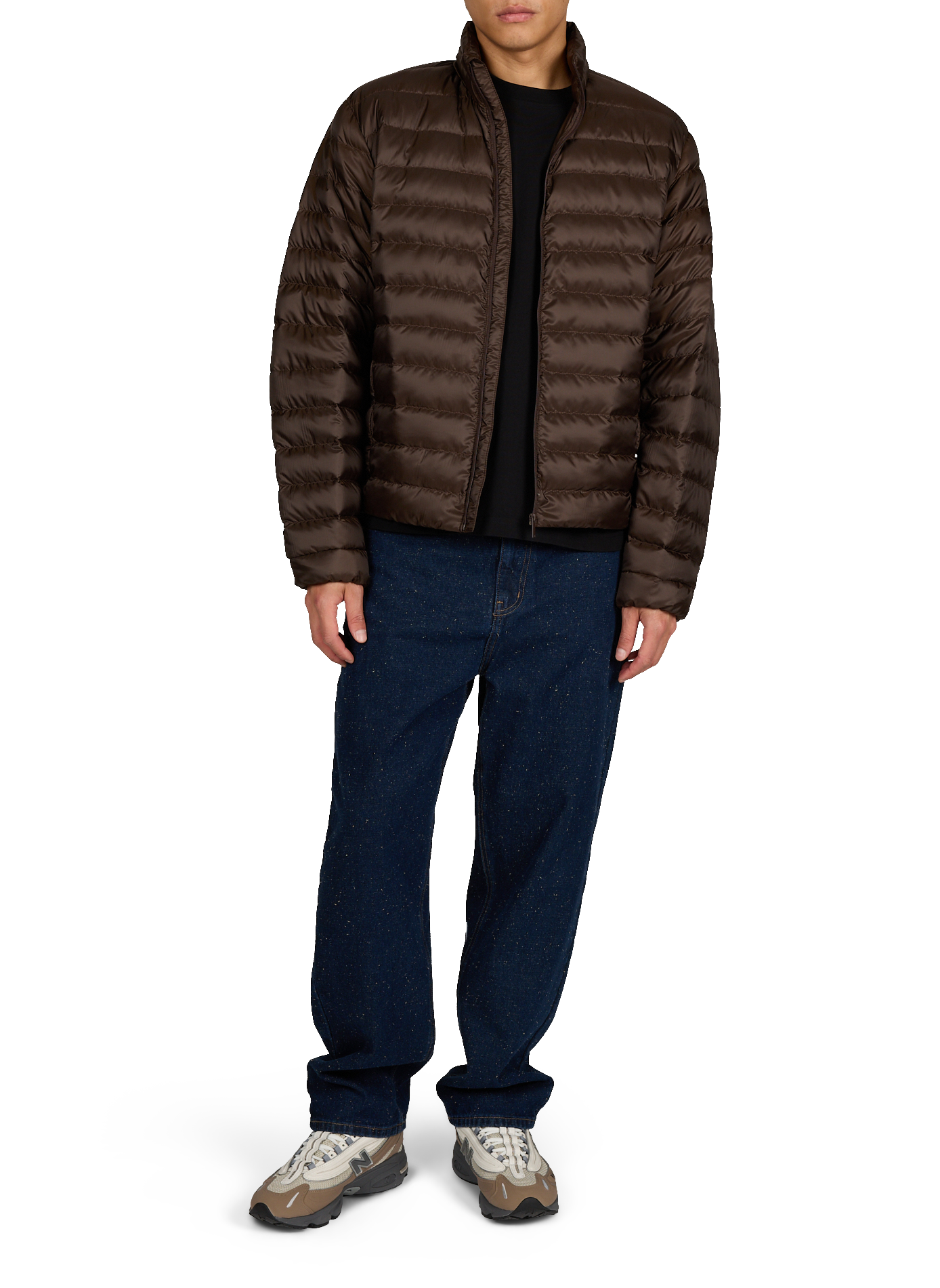 Piumino dritto trapuntato monocolore CANADA GOOSE Nero