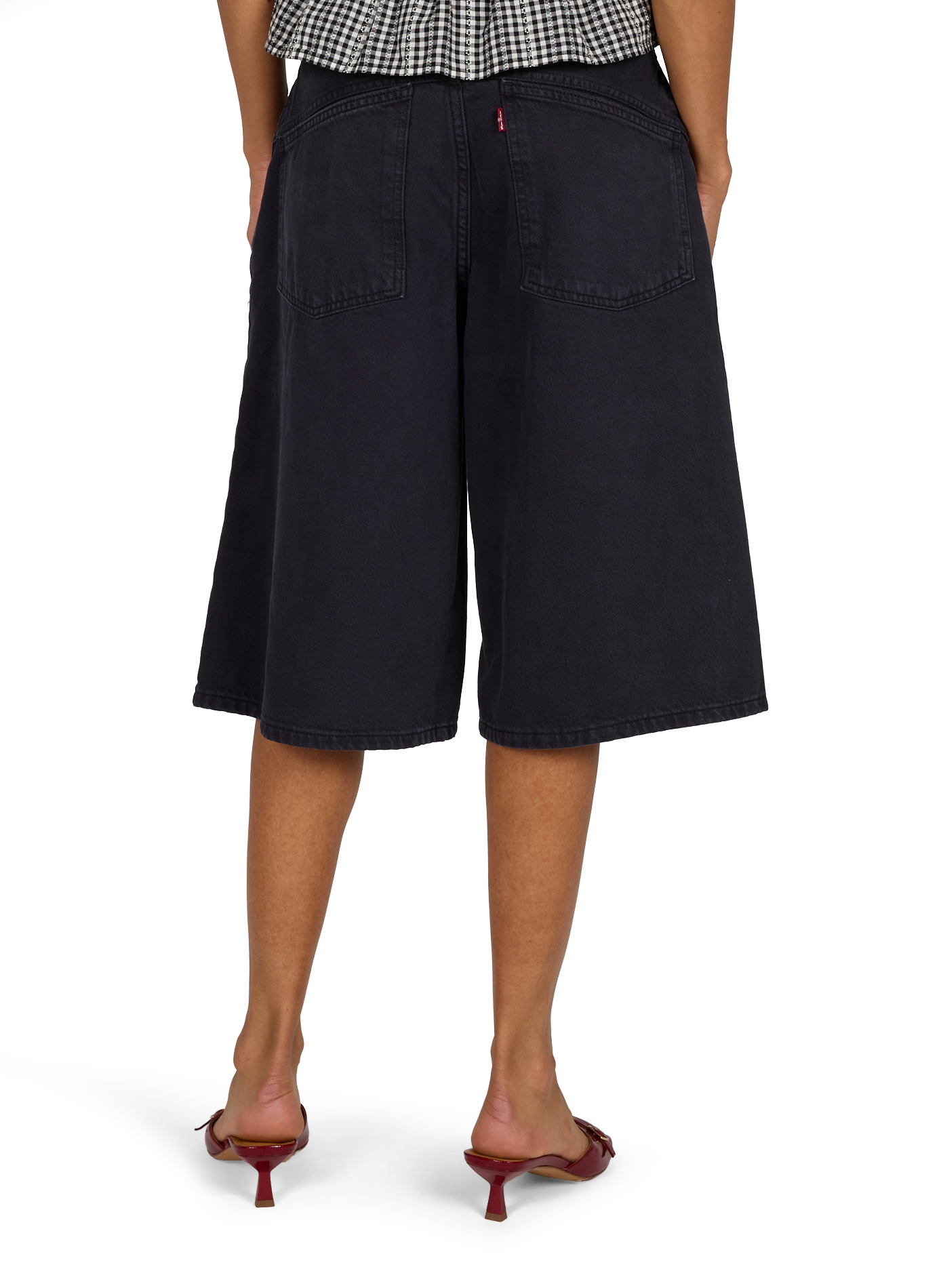 Short Super Baggy en coton LEVI'S Noir