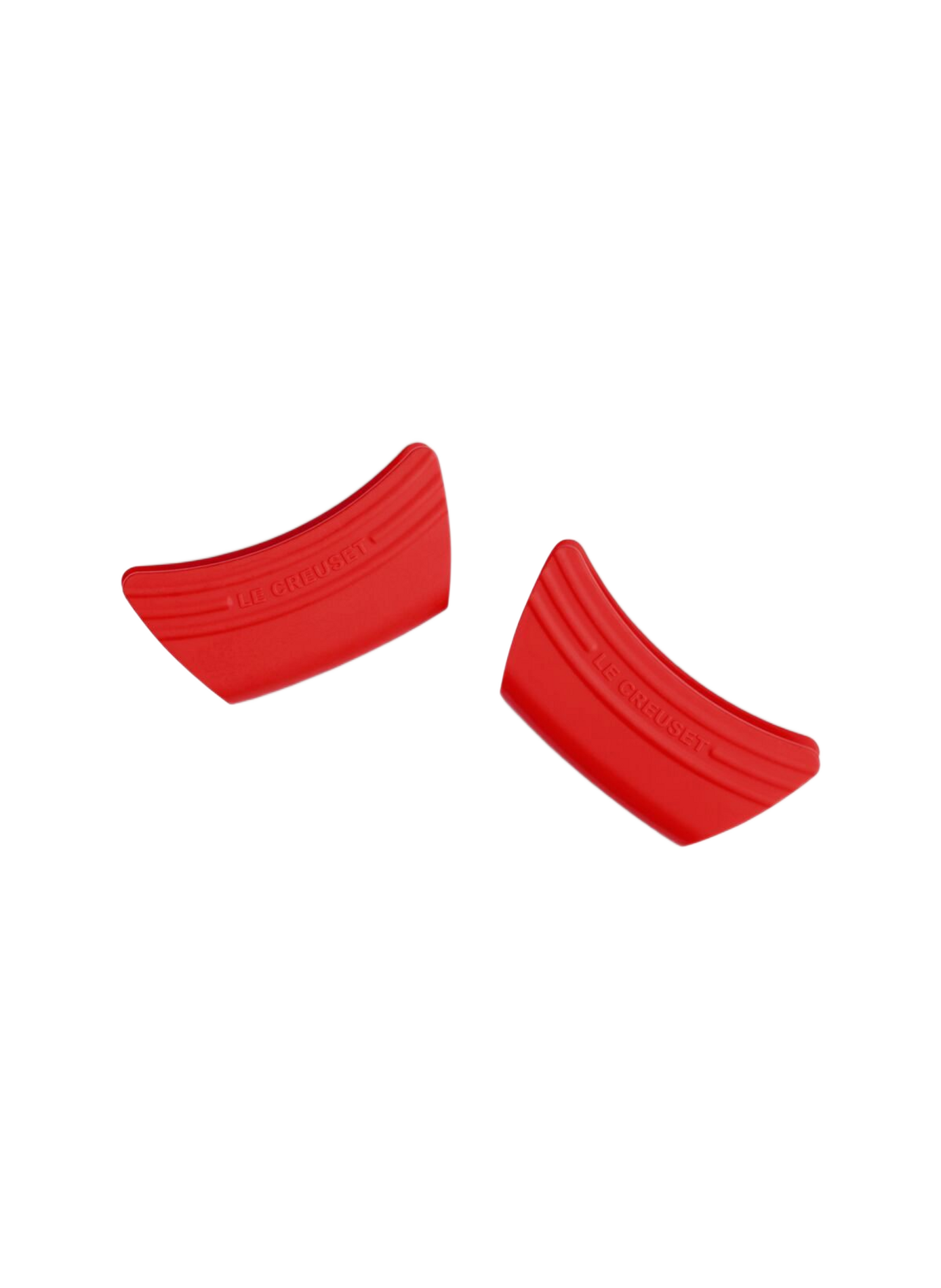 Set aus 2 Topflappen LE CREUSET Rot