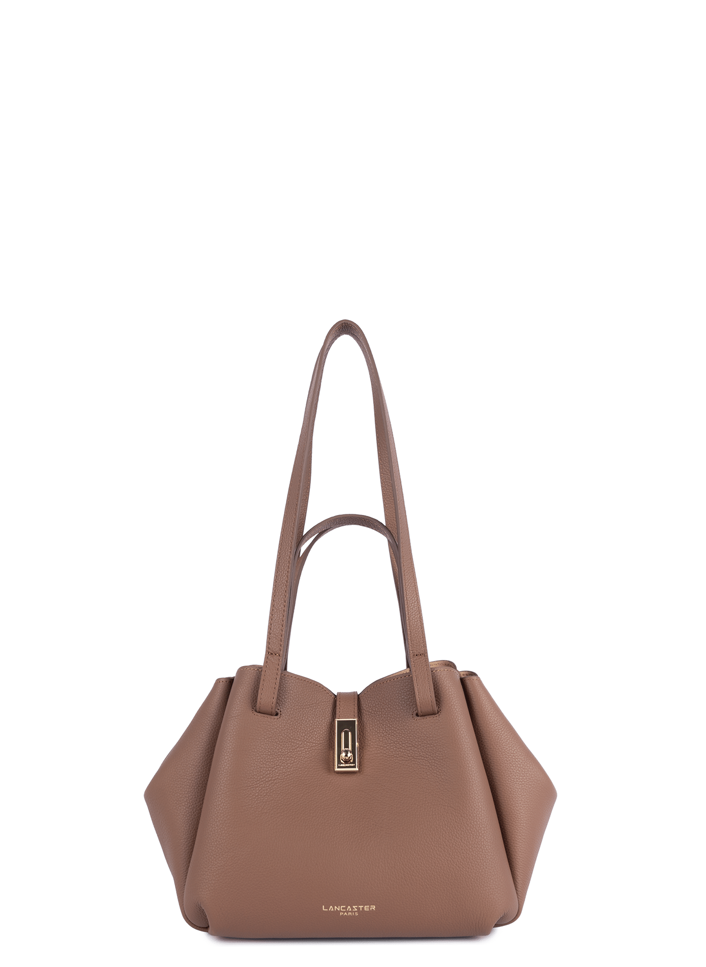 Sac cabas épaule - milano horizon LANCASTER Marron