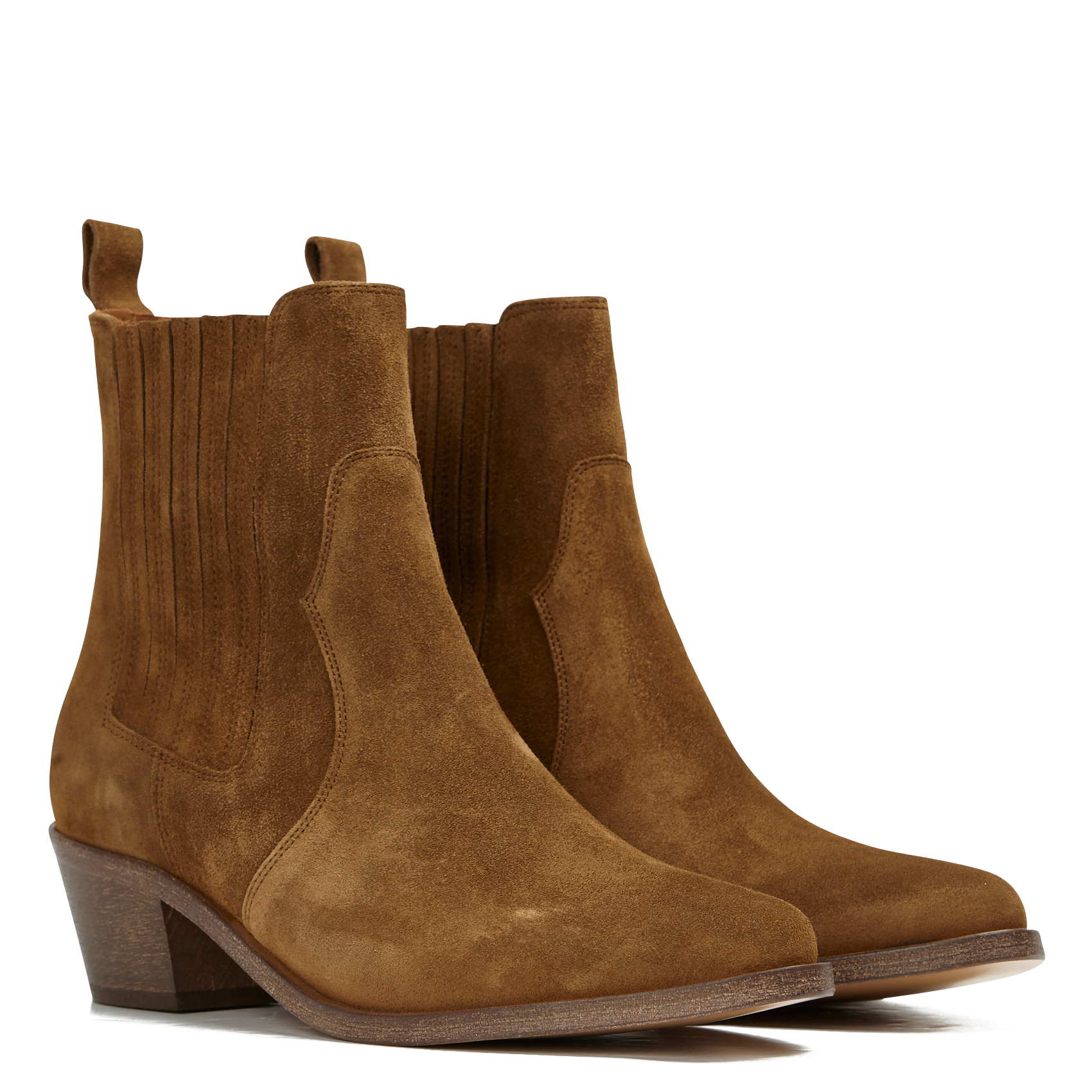 Santiags en cuir sofia ANTHOLOGY Marron