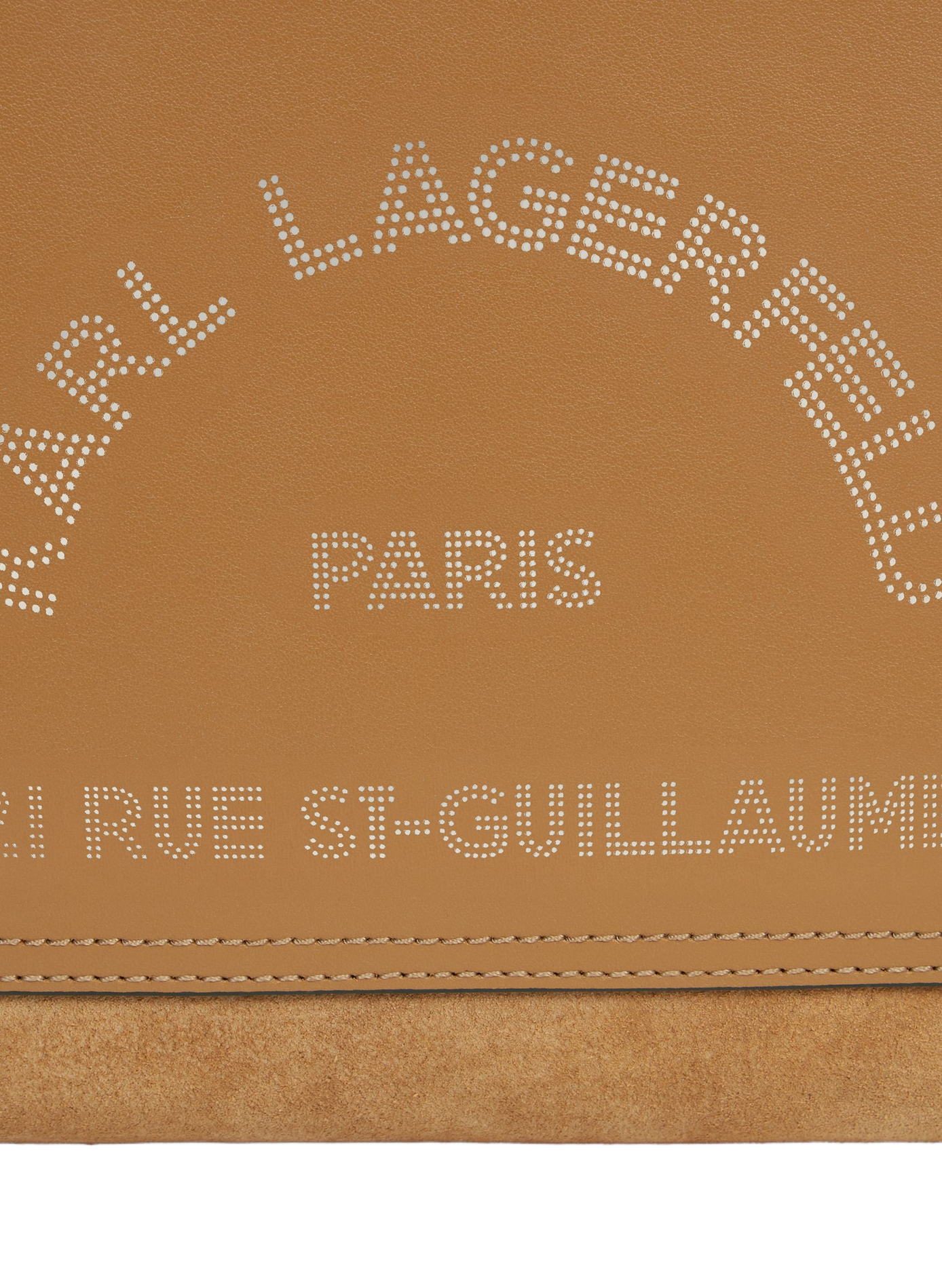 Schultertasche K/Pierced KARL LAGERFELD Braun