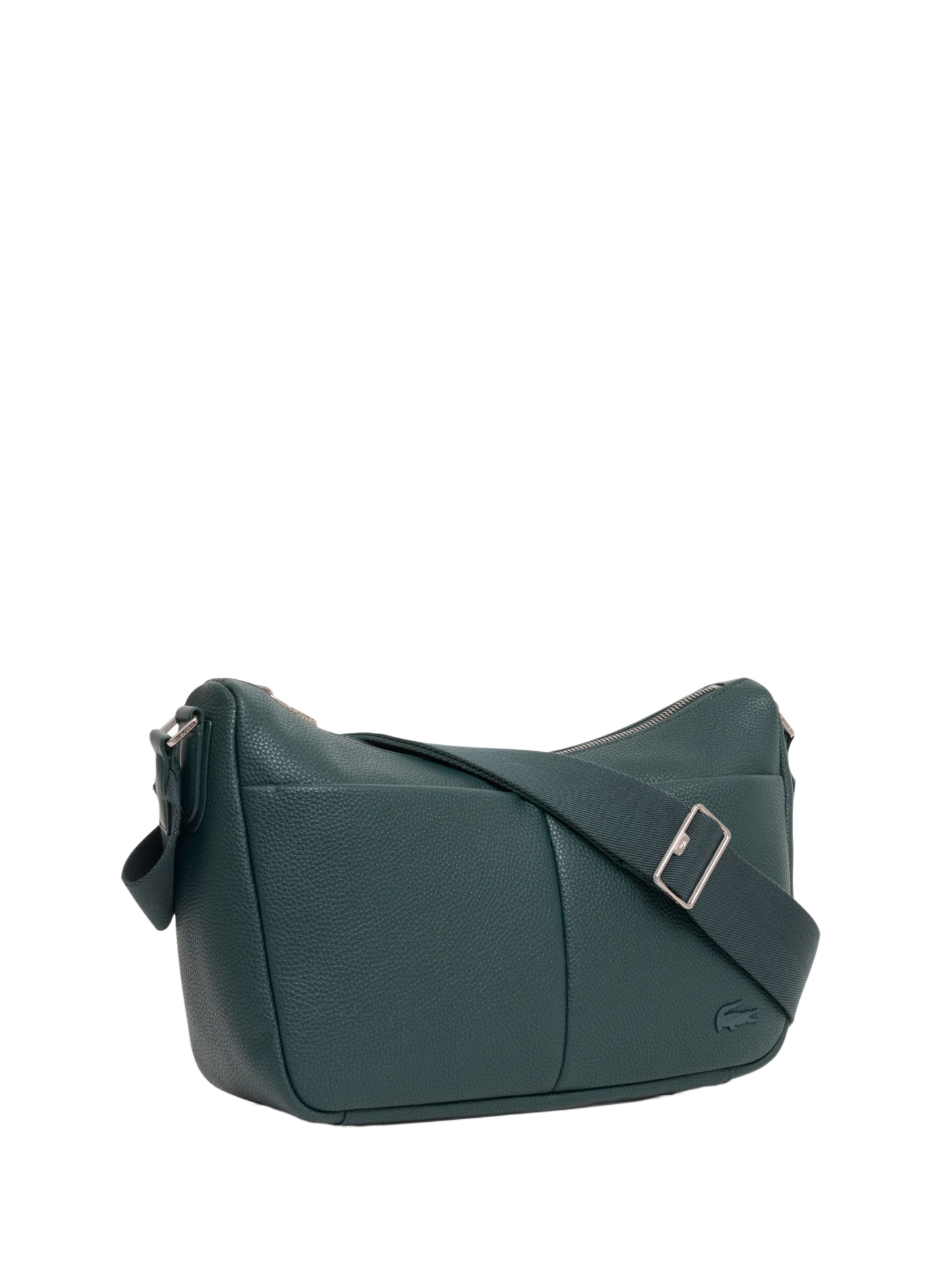 Sac bandoulière en cuir mélangé LACOSTE Grun